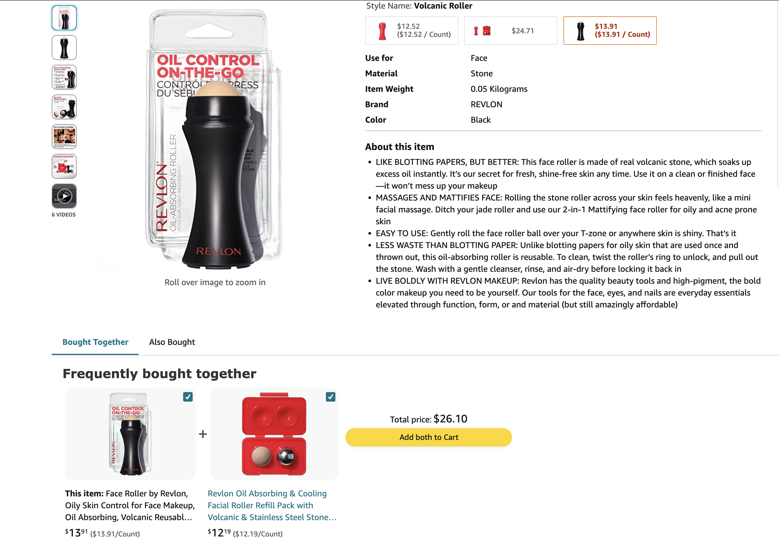 Example of Amazon&#39;s bought together recommendation